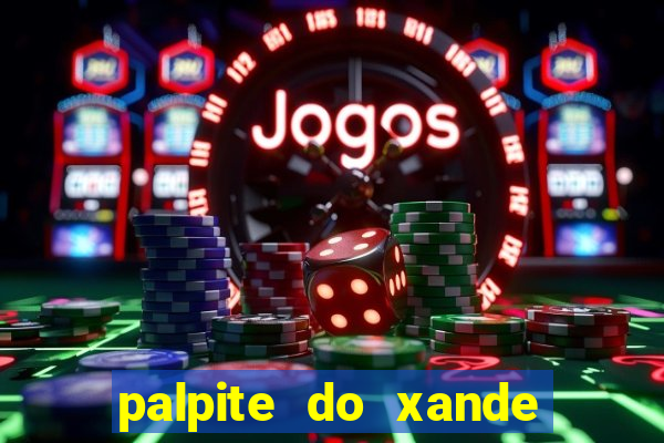 palpite do xande de hoje